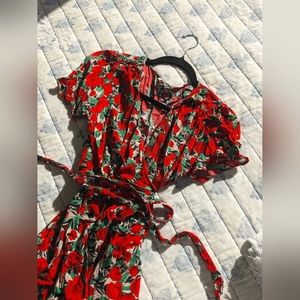 Floral Spring dress 🍒❤️